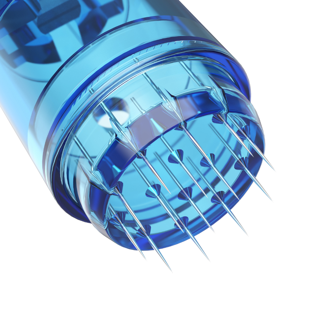 Close up to 4 pin Cartridges for  Dr. Pen A20 Advanced Microneedling Pen 