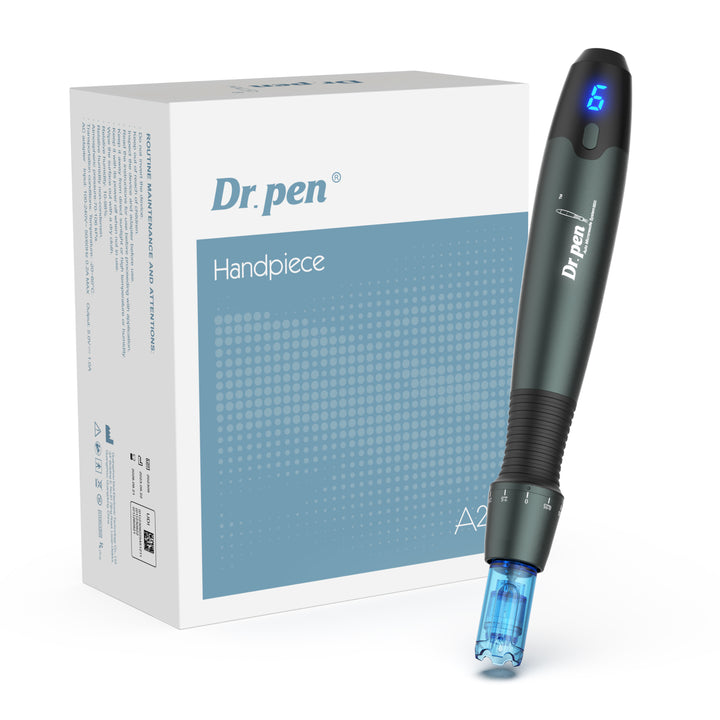 Dr. Pen A20 Advanced Microneedling Pen with its packaging box