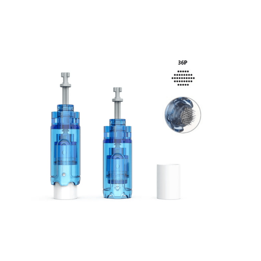 2 standing 36 Pin Cartridges for Dr. Pen A20 Advanced Microneedling Pen